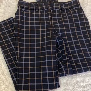 Express Checkered Dress Pant Leggings